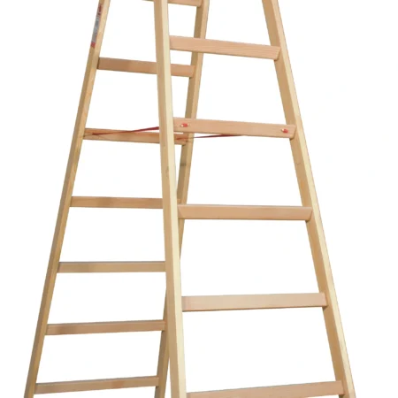 Pro Wooden Step Ladder – Laminated Wood