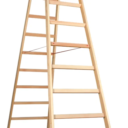 Pro Wooden Step Ladder – Laminated Wood