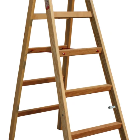 Pro Wooden Step Ladder – Laminated Wood