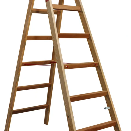 Pro Wooden Step Ladder – Laminated Wood
