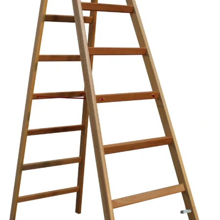 Pro Wooden Step Ladder – Laminated Wood