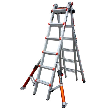 Giant Telescopic Multi-use Ladder “Conquest Aluminium”
