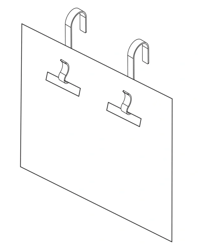 Done Illu - kasseskærmsholder